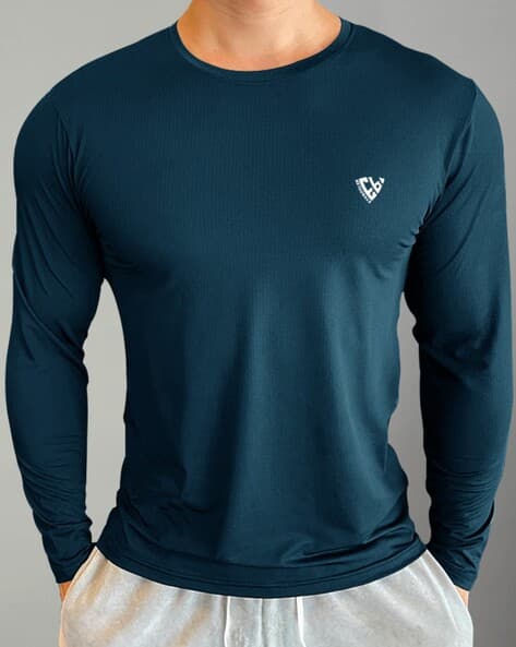 Logo Print Round-Neck T-Shirt