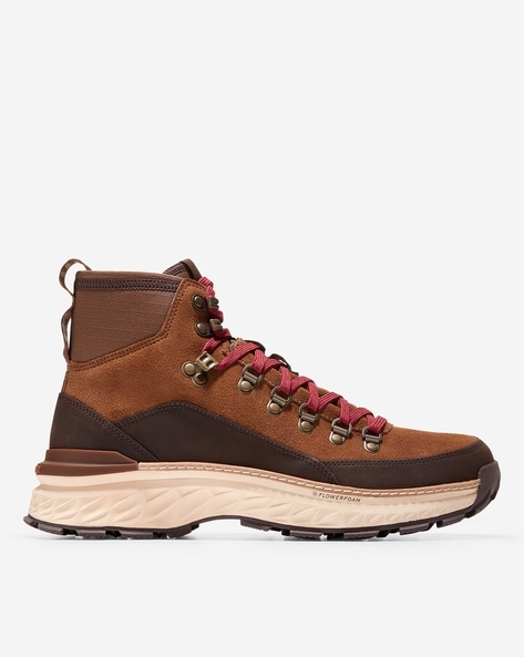 Mens all cheap leather hiking boots