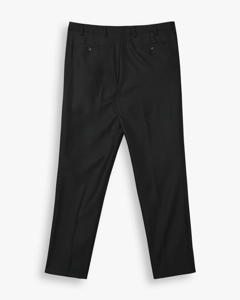 Black Wool Blend Dress Pants – Cosiani