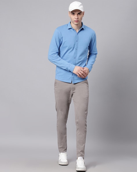 Buy Blue Shirts for Men by Hubberholme Online