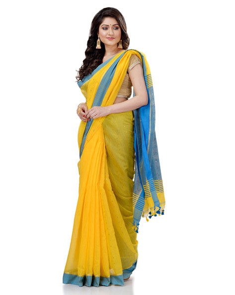 Handloom Silk Sequence Saree | Dheu