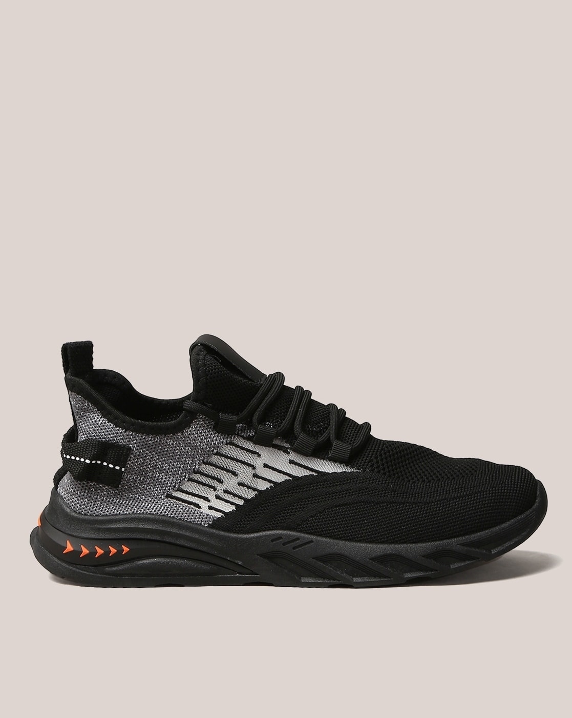 Steve Madden Shock Black Sneakers | Backwards Boutique