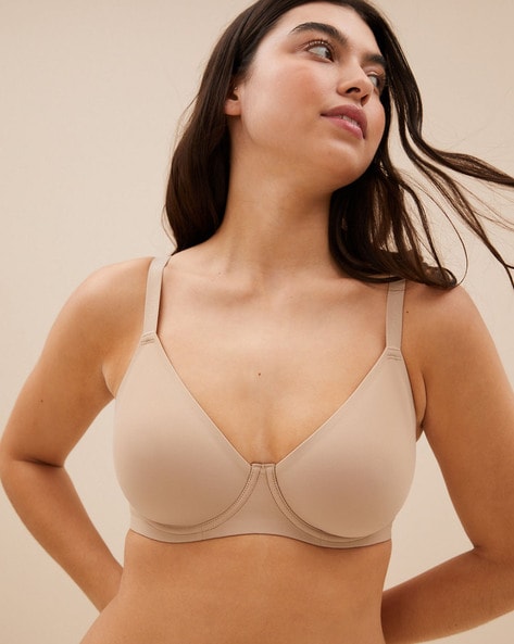 Marks & Spencer Under-Wired Lightly-Padded Bra