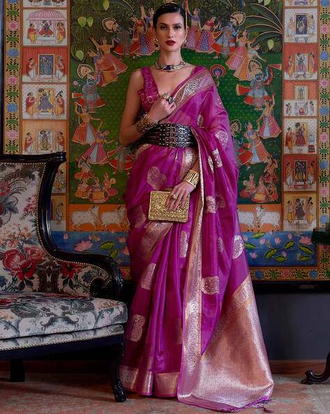 Purple pink rich combination extraordinary net lehenga saree - New India  Fashion