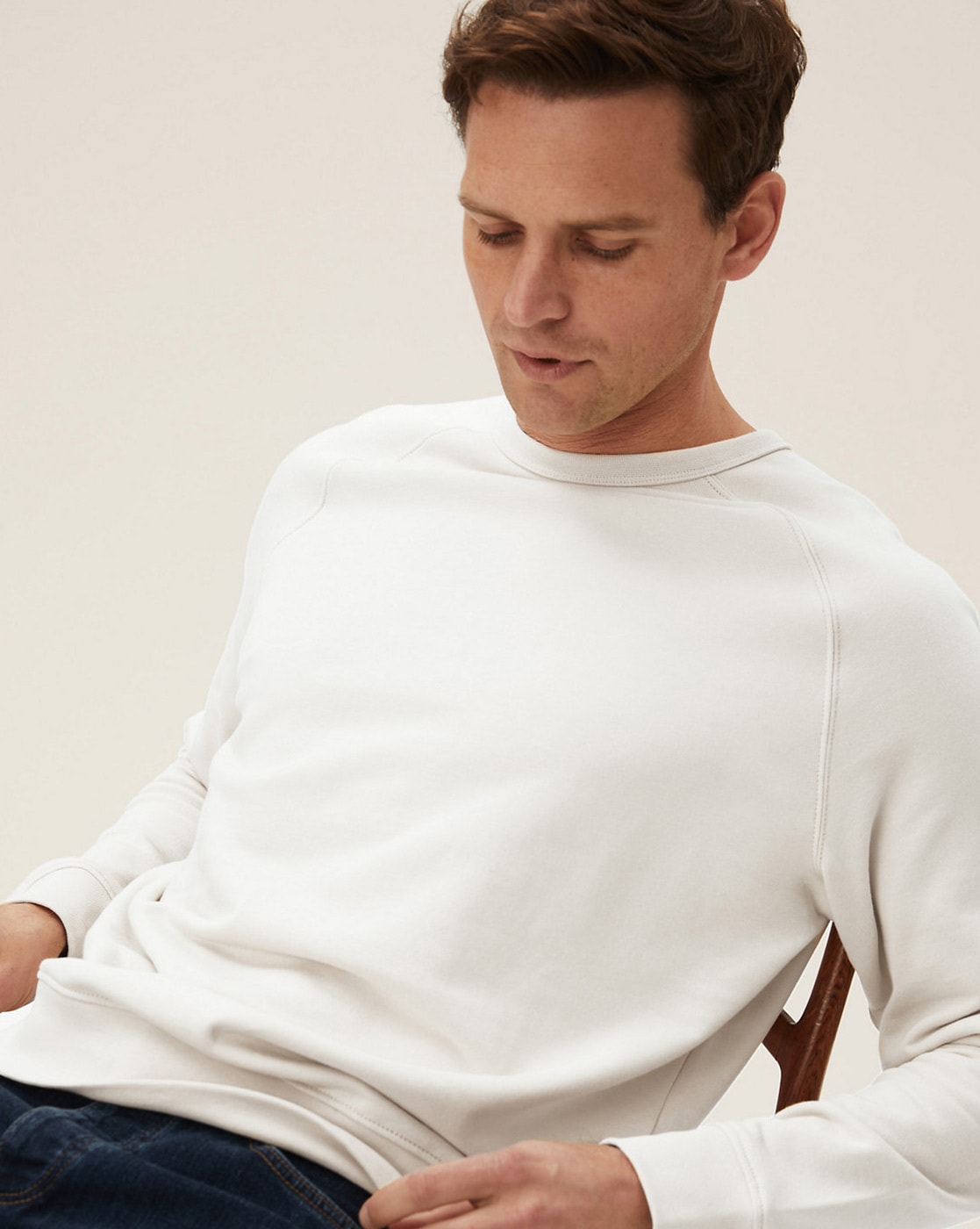 Marks & Spencer White discount Sweater