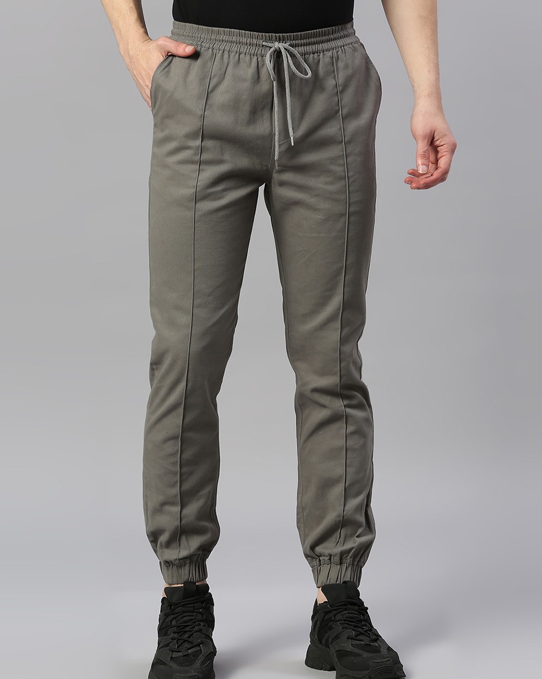 Buy Grey Trousers & Pants for Men by SPYKAR Online | Ajio.com