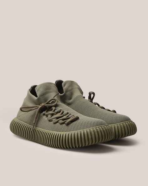 Mens army hotsell green sneakers