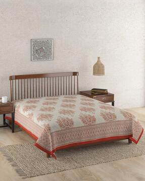 Buy Red Bedsheets for Home Kitchen by Fabindia Online Ajio