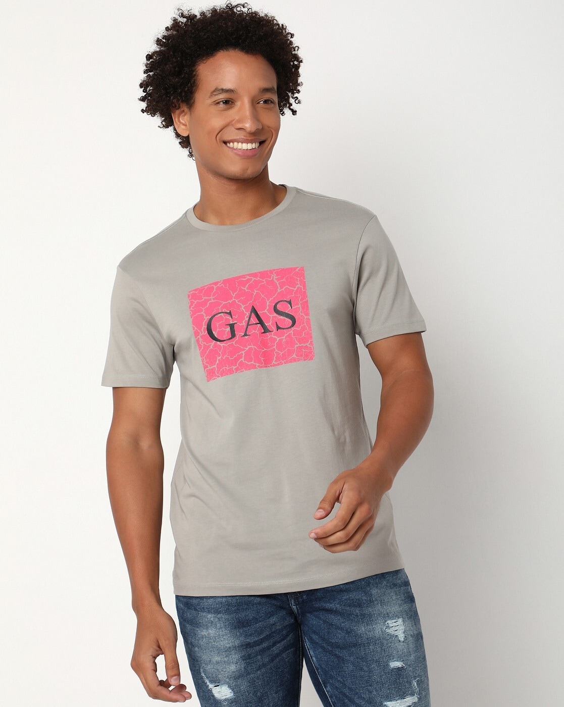 Aggregate 197+ gas jeans t shirt super hot