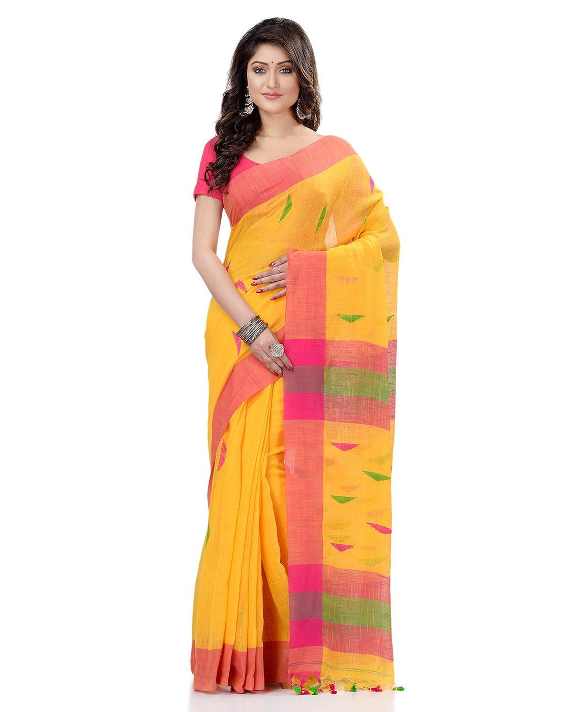 Slice of Bengal Latest Design Handloom Pure Cotton Taant Tant Tangail Saree  Sari for Women. at Rs 700 | Chittaranjan Park | North 24 Parganas | ID:  20535021162