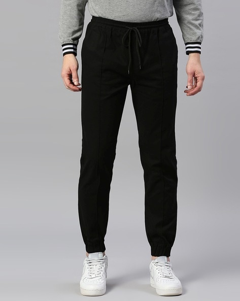 Pleated joggers online