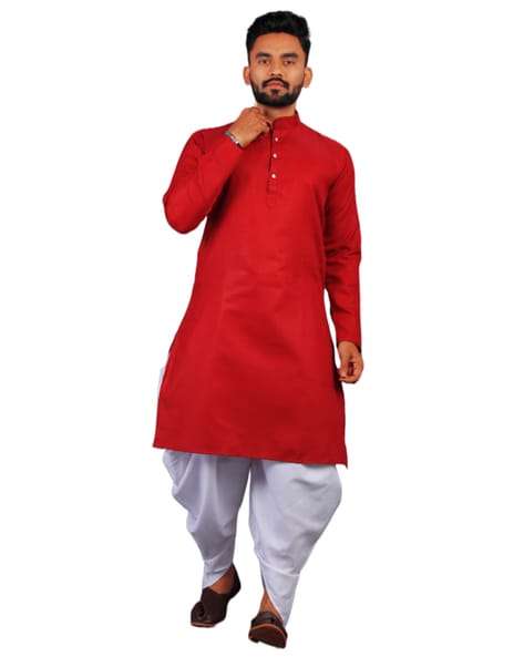 Buy ROYAL KURTA Men Solid Silk Ready To Wear Dhoti Pants - Dhotis for Men  21669688 | Myntra