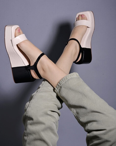 Zimmer Platform Sandals Cream