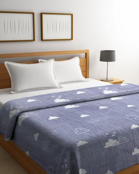 cortina eyelet curtain Graphic Print Double Blanket-picture-52