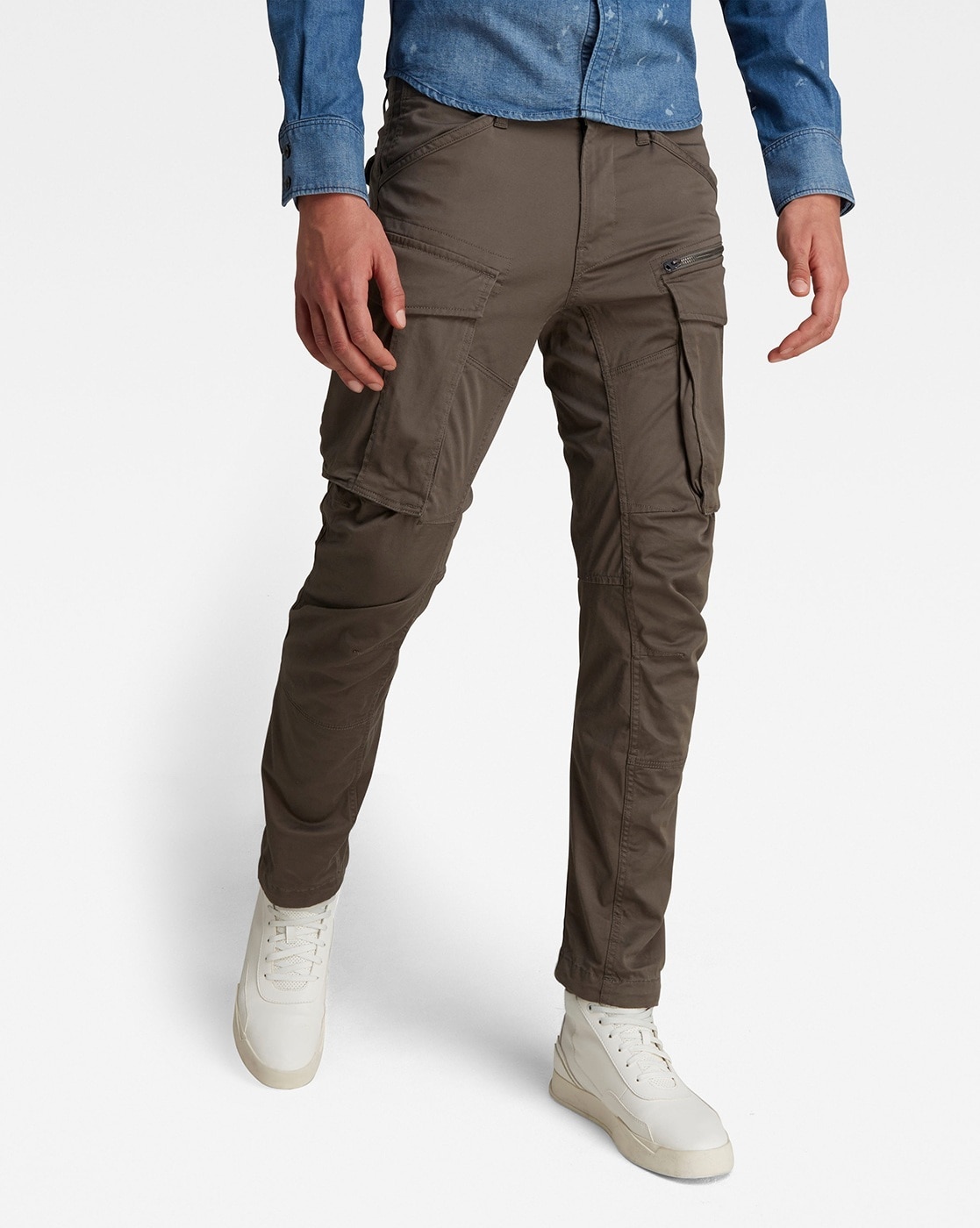 G-STAR RAW Mens Rovic Zip 3D Tapered Cargo Pant | Casual school outfits, Cargo  pant, G-star