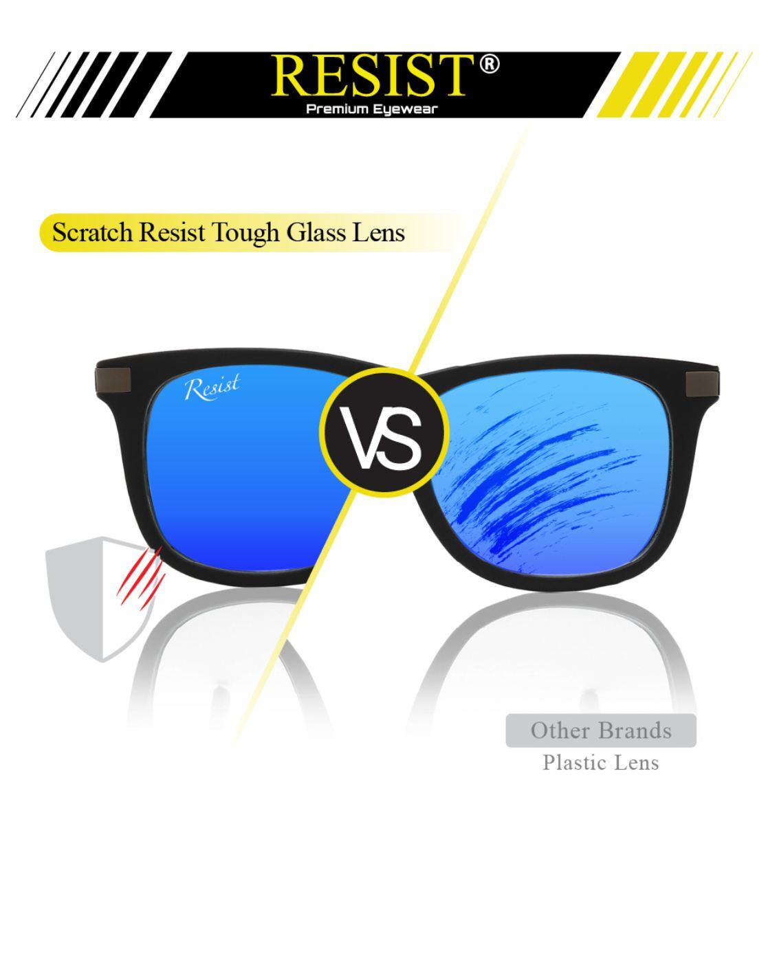 Buy Blue Sunglasses for Men by Resist Eyewear Online