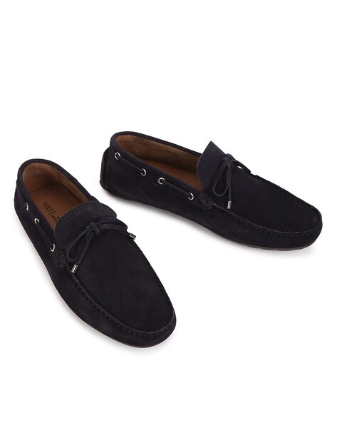 M&s mens hot sale suede loafers