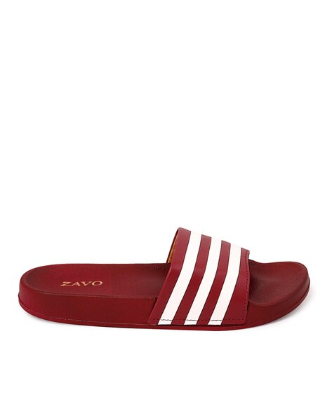 Buy Maroon Flip Flop Slippers for Women by ZAVO Online Ajio