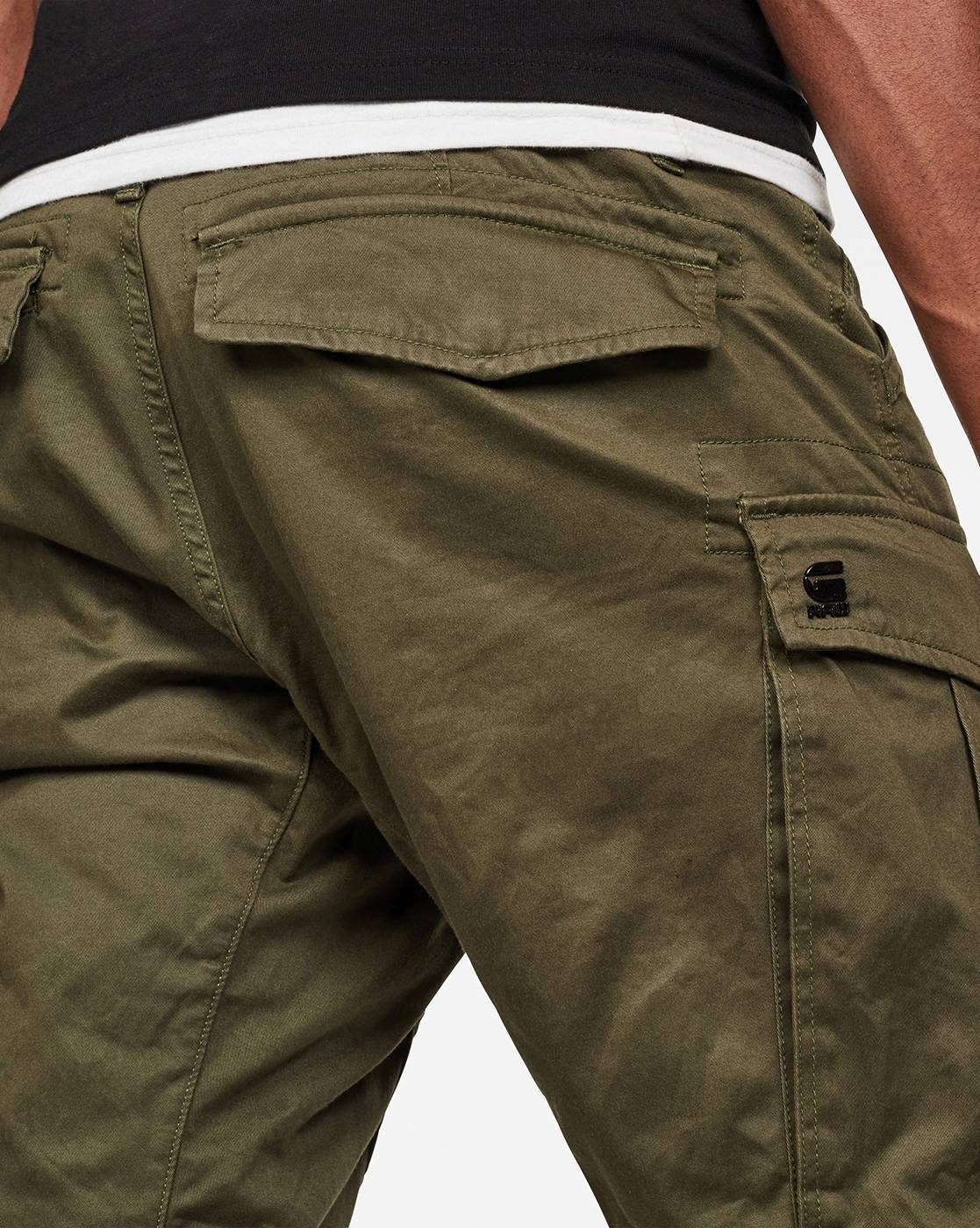 Essential comfort stretch cargo trousers