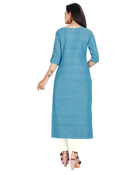 Buy online Pack Of 2 Printed Straight Kurti from winter wear for Women by  Indiweaves for ₹1939 at 52% off | 2024 Limeroad.com