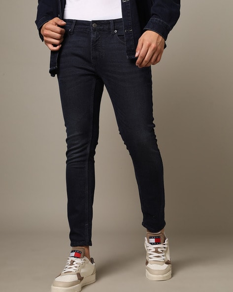 Spykar Men Low-Rise Skinny Fit Jeans