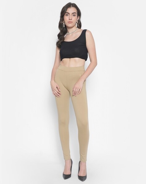 Beige Cropped leggings Fear Of God Essentials - Vitkac GB