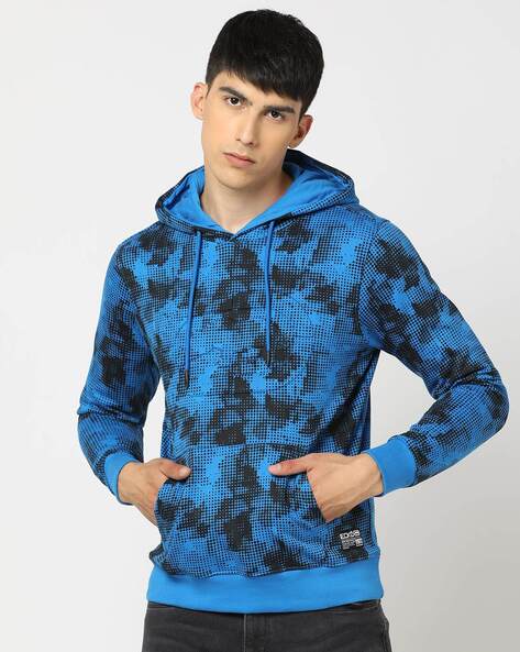 Ecko Unltd. Pro Hoodie black/blue/offwhite 