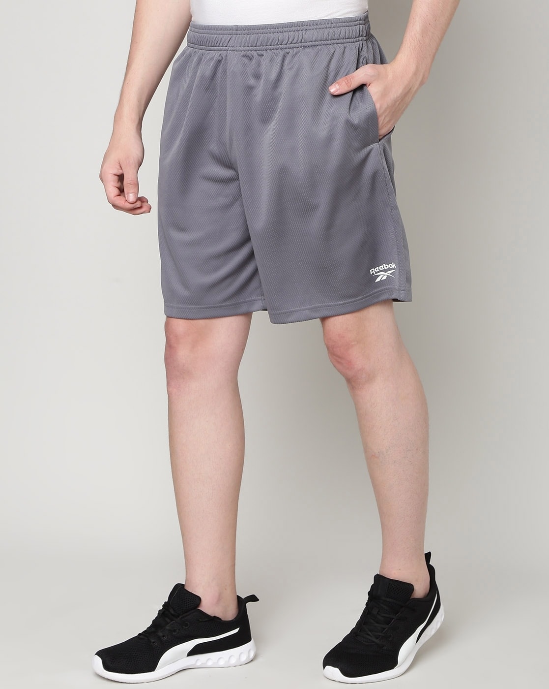 Buy Grey Shorts & 3/4ths for Men by Reebok Online