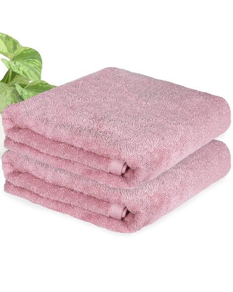 Peach discount bath towels