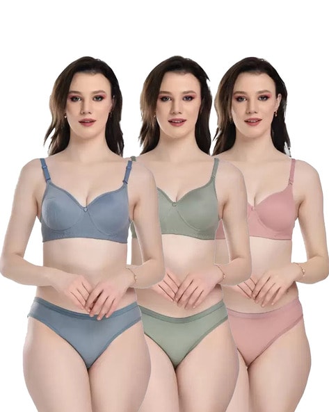 Buy Multicolour Lingerie Sets for Women by CUP'S-IN Online