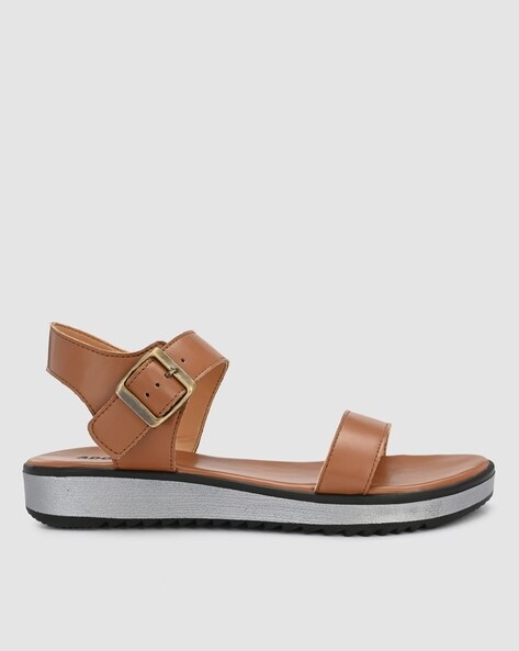 Tan discount flatform sandals