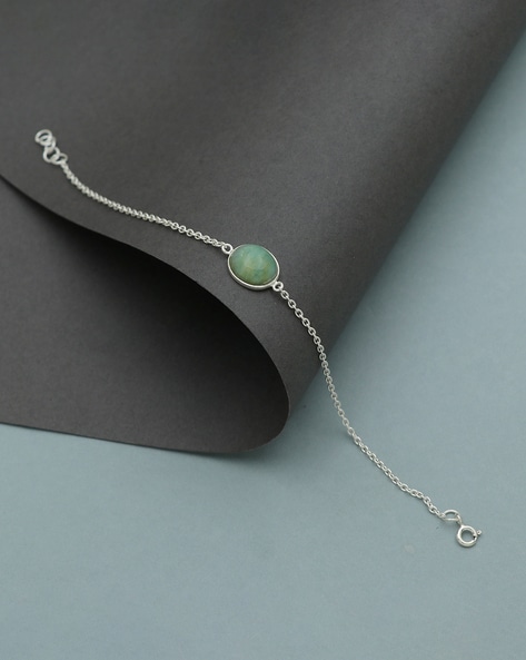 Gemstone Chain Bracelets: Turquoise, Amethyst, & More