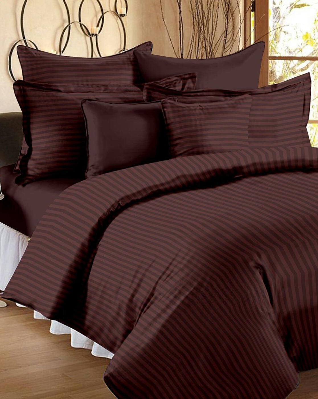 Buy Dark Brown Bedsheets for Home & Kitchen by Good Homes Online