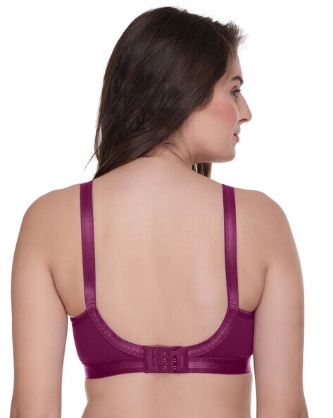 SONA Women's Cotton Non-Padded Wire Free Full-Coverage Bra at Rs