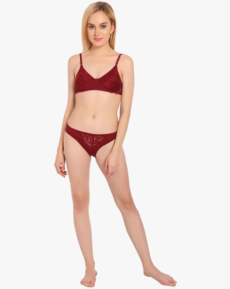 Buy Maroon Bras for Women by FAIR DEAL INNOCENCE Online