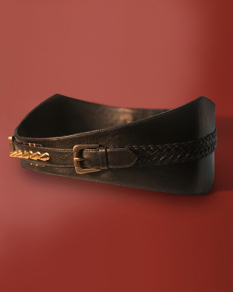 Buy S&N by Shantanu and Nikhil Black Cross Belt