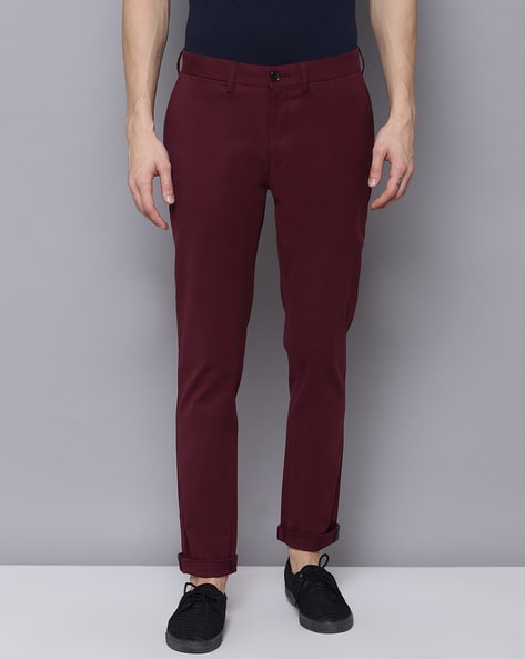 Cotton Linen Slim Taper Trousers by Ben Sherman Online | THE ICONIC |  Australia