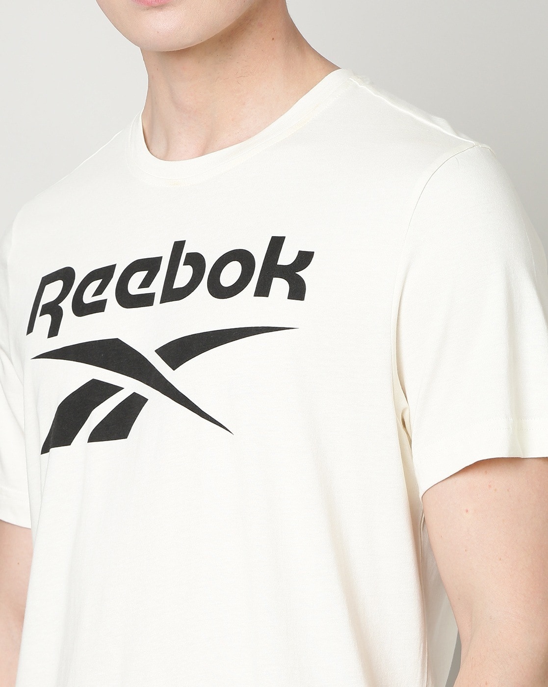 reebok white t shirt online