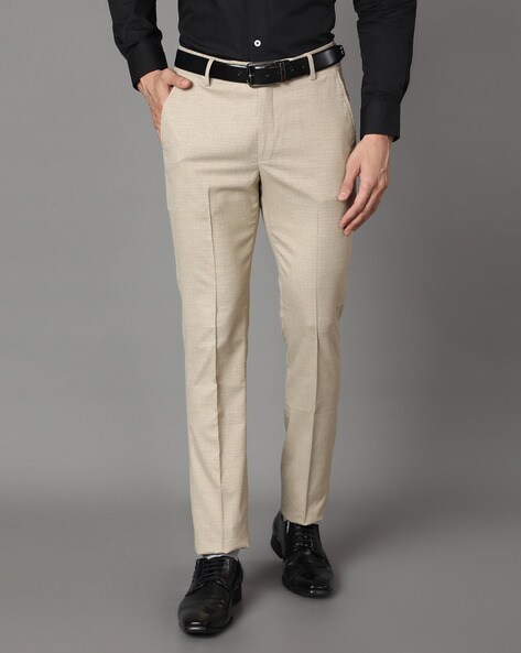 Buy Navy Blue Trousers & Pants for Men by JADE BLUE Online | Ajio.com