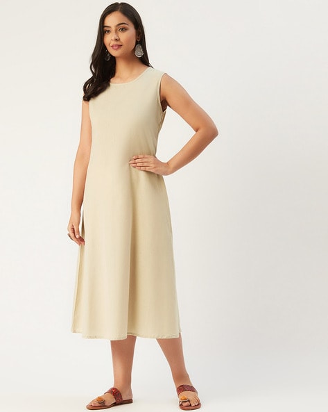 Buy Beige Dresses for Women by Molcha Online