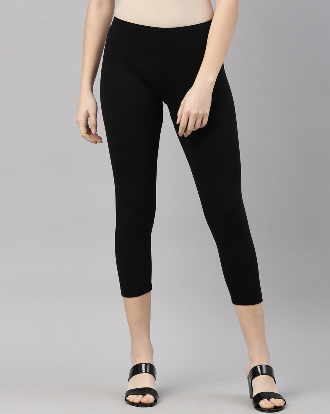 Buy Black Leggings for Women by Kryptic Online