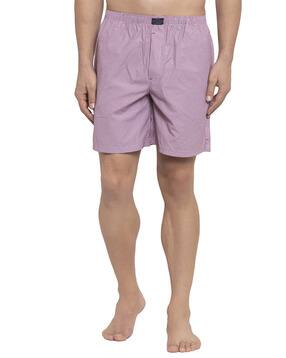 cross creek Checked Boxer with Elasticated Waistband-picture-36