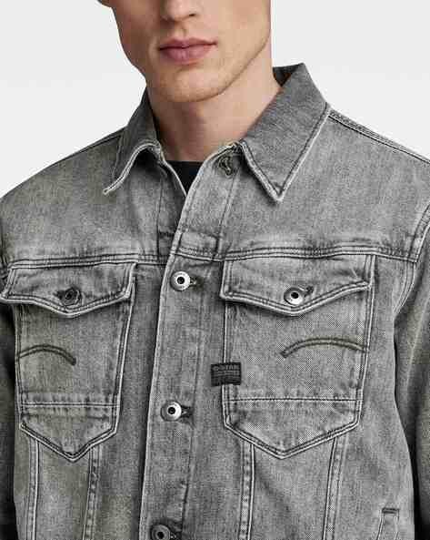 G star black clearance denim jacket