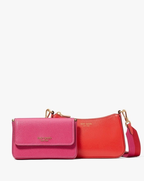 Kate Spade Double Up Colorblocked Crossbody - ShopStyle Shoulder Bags