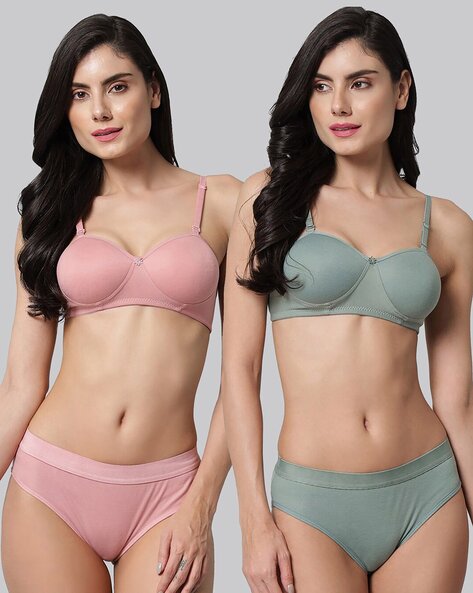 AD If you're looking for a bra and panty set that is seamless and