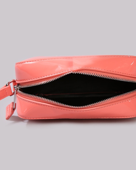 Buy TOMMY HILFIGER Brown Zipper Closure PU Womens Casual Tote Handbag |  Shoppers Stop