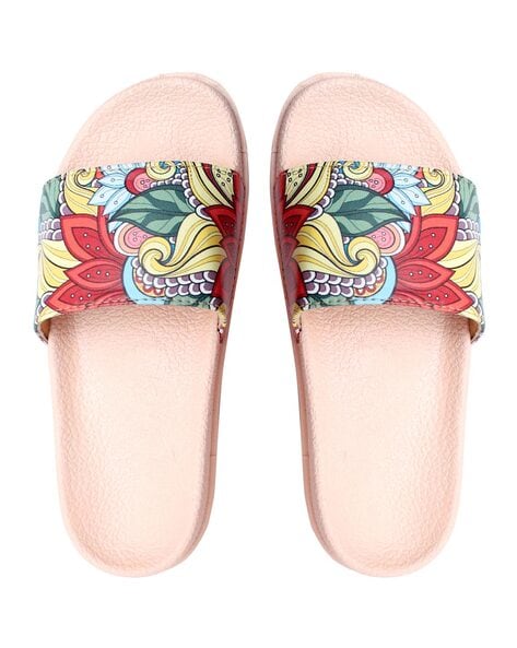 Dolce and discount gabbana floral slides