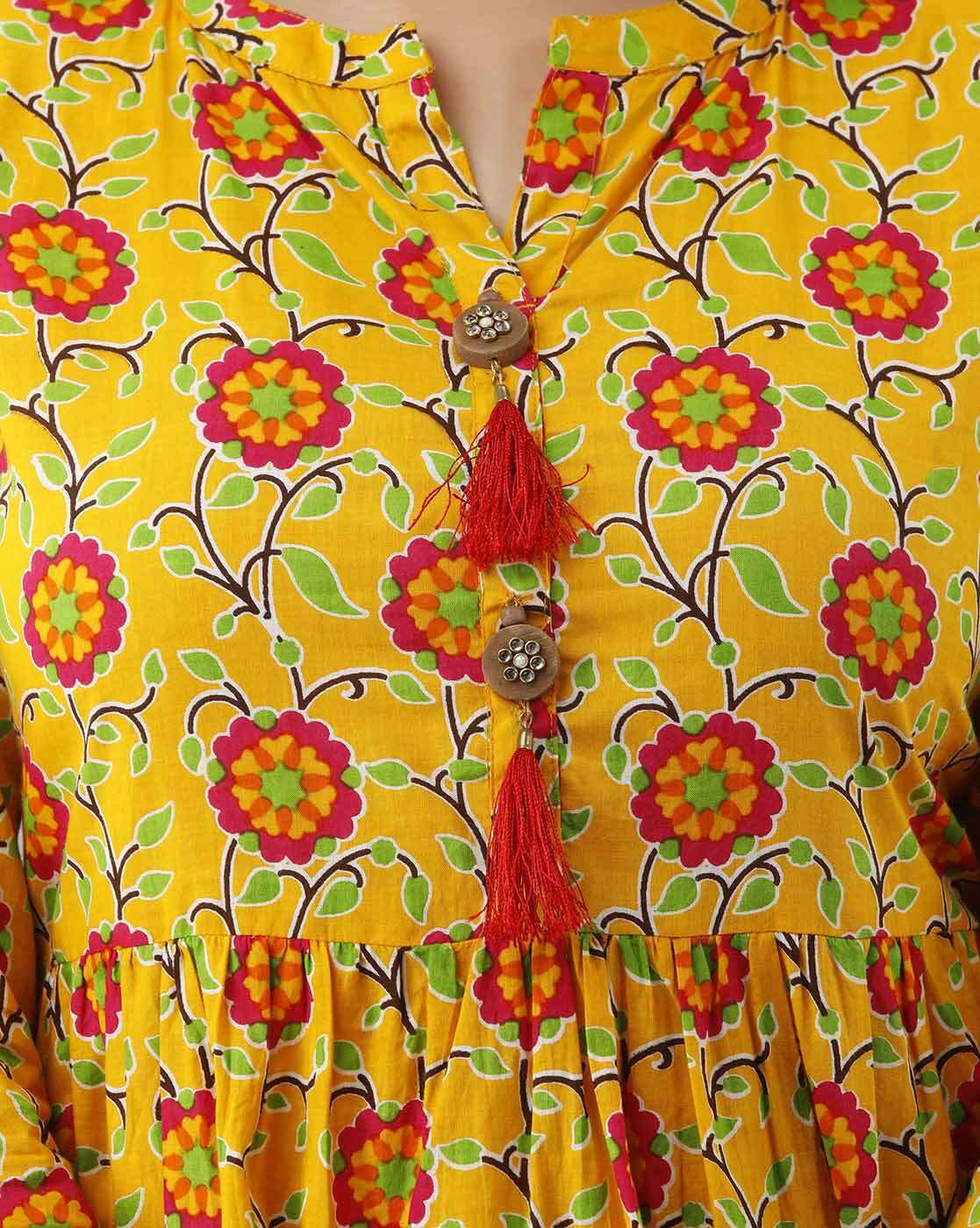 PMUYBHF Womens Sunflower Printing Tunic Tops Long India