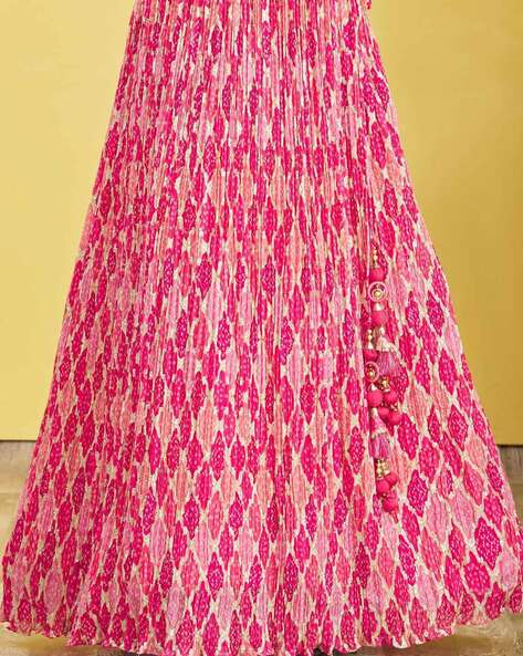 Buy Pink Lehenga Choli Sets for Women by ZEEL CLOTHING Online