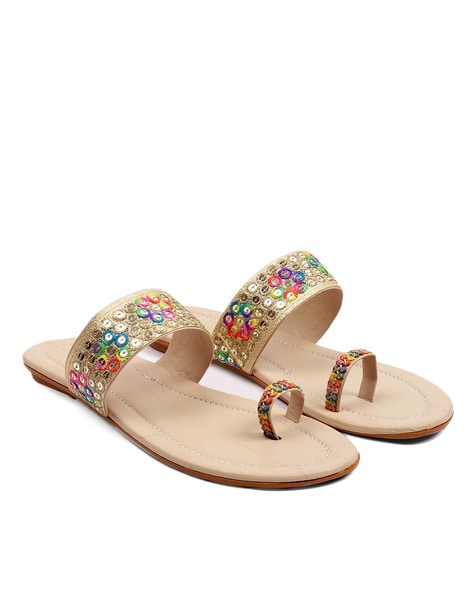 Buy Pink Flat Sandals for Women by Acai Online | Ajio.com